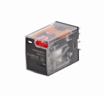 Реле 12A 2CO 230VAC тест кнопка LED