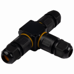 Кабельный коннектор PCC-T3-F 3x2.5 24A IP68 JAZZWAY Кабельный коннектор PCC-T3-F 3x2.5 24A IP68 JAZZWAY