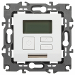 Терморегулятор ЭРА Серия 12 12-4111-01М универс.230В-Imax16А, белый матовый Терморегулятор ЭРА Серия 12 12-4111-01М универс.230В-Imax16А, белый матовый