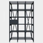 Стеллаж 6 полочный 2 ряда 1360х935х2280