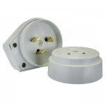 Разъем РШ-ВШ 32А 250В 2P+PE о/у пластиковый белый PROxima EKF (1/6/72) Разъем РШ-ВШ 32А 250В 2P+PE о/у пластиковый белый PROxima EKF (1/6/72)
