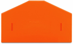 Разделитель, защелкивающ-ся 2.5мм цвет оранжевый Wago _