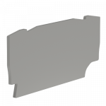 Торцевой изолятор, защелкивающ-ся 1.5мм цвет синий DKC (ДКС) Торцевой изолятор, защелкивающ-ся 1.5мм цвет синий DKC (ДКС)