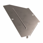 Крышка переходника симметричного Стандарт INOX (AISI 409) 600х300 Промрукав Крышка переходника симметричного Стандарт INOX (AISI 409) 600х300 Промрукав