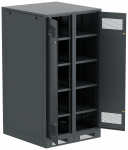 ITK LINEA B Шкаф (пустой) 1700х900мм дверь двуст. мет. чер.