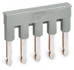 Кроссовый соединитель для клеммных блоков втычная 5 зажимов с изоляцией Wago _