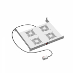 19" Вентиляторный модуль, 4 вент. с термостатом 19" Вентиляторный модуль, 4 вент. с термостатом