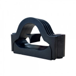 Кабельный хомут профильный трехжильный с многофазной проставкой 40-60 мм, пластик