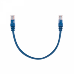 Патч-корд U/UTP REXANT категория 5e, RJ45-RJ45, неэкранированный, 26AWG, LSZH, синий, 0.3 м