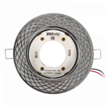 Светильник встраив под лампу GX53 MN21-Хром с подсветкой  Jazzway