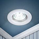 Светильник точечный штампованный встраив. 50Вт GU5.3 IP20 12/220В белый ST1 WH ЭРА (1/100) Светильник точечный штампованный встраив. 50Вт GU5.3 IP20 12/220В белый ST1 WH ЭРА (1/100)