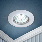 Светильник точечный штампованный 50Вт 12/220В MR16 белый ST3 WH ЭРА (1/200) Светильник точечный штампованный 50Вт 12/220В MR16 белый ST3 WH ЭРА (1/200)