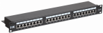 ITK 1U патч-панель кат.6 STP, 24 порта (IDC Dual), с кабельным органайзером (1) ITK 1U патч-панель кат.6 STP, 24 порта (IDC Dual), с кабельным органайзером (1)