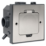 Лючок напольный C-Line 2 (с напольной коробкой) EKF Лючок напольный C-Line 2 (с напольной коробкой) EKF