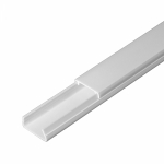 Кабель-канал белый 2-й замок в п/э 20х10 мм (96 м/уп) Промрукав