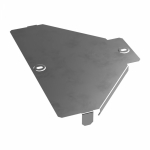 Крышка переходника симметричного Стандарт INOX (AISI 304) 300х100 Промрукав Крышка переходника симметричного Стандарт INOX (AISI 304) 300х100 Промрукав