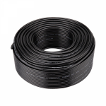 RG-58 A/U радиочастотный (64% плотность обмотки) 50 Ом (100м/бухта), черный  REXANT (1/1)