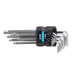 Набор шестигранных ключей с шаром КШ-9 PROFESSIONAL KBT (1/12/60)