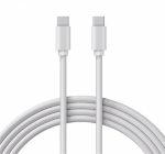 Кабель Type-C - Type-C 2A/1m/PVC/white/REXANT