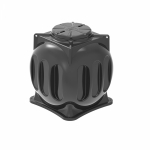 Пластиковый колодец КС-5М с переходной муфтой и крышкой D560 с каркасом