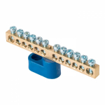 Шина N ноль угловой изолятор ШНИ 6х9 12-отверстий латунь EKF PROxima (1/10/500) Шина N ноль угловой изолятор ШНИ 6х9 12-отверстий латунь EKF PROxima (1/10/500)