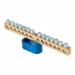 Шина N ноль угловой изолятор ШНИ 6х9 14-отверстий латунь EKF PROxima (1/10/500) Шина N ноль угловой изолятор ШНИ 6х9 14-отверстий латунь EKF PROxima (1/10/500)