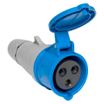 Розетка переносная 223 2P+PE 32А 220В IP44 EKF PROXIMA Розетка переносная 223 2P+PE 32А 220В IP44 EKF PROXIMA