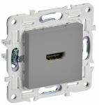 Розетка 1гн HDMI с/у серый механизм SK-H01Gr SKANDY IEK (1/10/100)