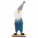 Деревянная фигурка «Гномик-бородач» 7x4,5x18 см NEON-NIGHT