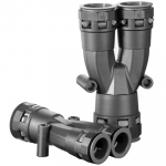 Разветвитель DN 1х36 + 2х29 мм, полиамид, цвет черный Разветвитель DN 1х36 + 2х29 мм, полиамид, цвет черный