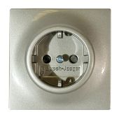 Розетка ABB Impuls 1-мест. механизм с накладкой с З/К скр. уст-ки16А 220-250В со шторками IP21 шампань Розетка ABB Impuls 1-мест. механизм с накладкой с З/К скр. уст-ки16А 220-250В со шторками IP21 шампань