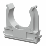 Крепёж-клипса для труб д32 безгалогенная (HF) атмосферостойкая серая (25шт/500шт уп/кор) Промрукав Крепёж-клипса для труб д32 безгалогенная (HF) атмосферостойкая серая (25шт/500шт уп/кор) Промрукав