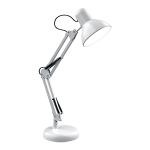 Светильник настольный 60Вт 220-240В E27 белый струбцина и основание Gauss 1/12