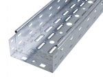 Лоток перфорированный 150х80 L 2000, горячеоцинкованный ДКС Лоток перфорированный 150х80 L 2000, горячеоцинкованный ДКС