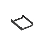 Адаптор на 2 модуля для крепления механизмов Mosaic горизонтально с поворотом на 90° (для Snap-On колонн и мини-колонн) Адаптор на 2 модуля для крепления механизмов Mosaic горизонтально с поворотом на 90° (для Snap-On колонн и мини-колонн)