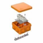 Коробка огнестойкая для о/п 40-0210-FR2.5-6 Е15-Е120 80х80х40 Промрукав