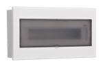 Корпус встраиваемый прозр. дв. 1 ряд 17 мод. IP41 ЩРВ-М