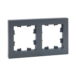 2 - местная рамка, графит, пластик Эпика EKF