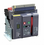 Силовой автомат. выкл. 4P Iu=800А уставка тока расцеп.:320А 80кА IP40 с встр. моторн. приводом DEKraft