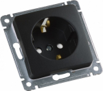 Розетка HEGEL 1-мест. механизм с накладкой с З/К скр. уст-ки16А 220-250В со шторками IP00 черный Розетка HEGEL 1-мест. механизм с накладкой с З/К скр. уст-ки16А 220-250В со шторками IP00 черный