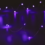 Светодиодная гирлянда ARD-DEW-HOME-2000-CLEAR-20LED-STD Purple (1.5V, Battery Pack, Cork) (Ardecoled, IP20)