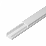 Кабель-канал белый 2-й замок в п/э 15х10 мм (144 м/уп) Промрукав