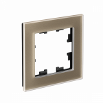 Рамка 1гн стекло шампань AtlasDesign Nature Systeme Electric (1/3)
