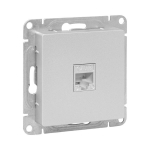 Розетка RJ11, алюминий Эпика EKF