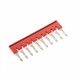 Перемычка втычная для клеммных блоков втычная 10 зажимов 41А с изоляцией DKC (ДКС)