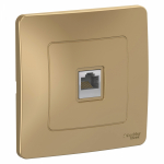 Розетка 1гн комп RJ45 с/у титан кат.5е Blanca Systeme Electric Розетка 1гн комп RJ45 с/у титан кат.5е Blanca Systeme Electric