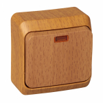 Выключатель 1кл с подсв о/у бук IP20 Этюд Systeme Electric (1/25/200) Выключатель 1кл с подсв о/у бук IP20 Этюд Systeme Electric (1/25/200)