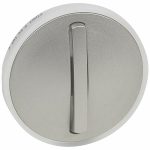 Celianе Лицевая панель 1-клавишного "тонкого" выключателя с кольцевой подсветкой, титан Celianе Лицевая панель 1-клавишного "тонкого" выключателя с кольцевой подсветкой, титан