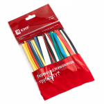 Набор ТУТ: 6 цветов по 5шт. Разного диаметра (3/1,5; 4/2; 5/2,5; 6/3; 8/4) 100мм. EKF PROxima Набор ТУТ: 6 цветов по 5шт. Разного диаметра (3/1,5; 4/2; 5/2,5; 6/3; 8/4) 100мм. EKF PROxima