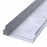 Лоток неперфорированный Профи INOX (AISI 316) 400х100х3000 (1,5 мм) (6 м/уп) Промрукав